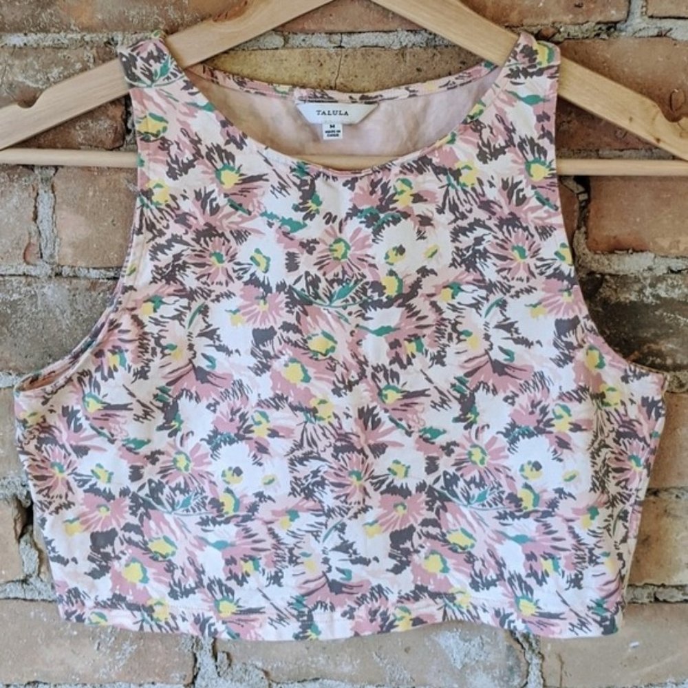 Talula floral crop top